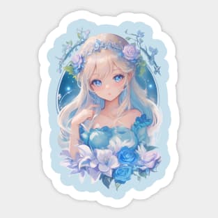 A Fairytale Princess Sticker